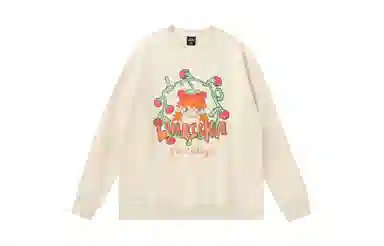 LAMLICKA Cartoon Print Sweatshirt
