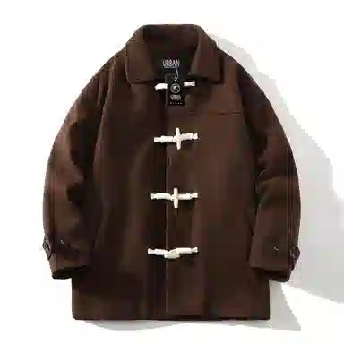 URBAN AUTHENTIC Mid-Length Duffle Coat