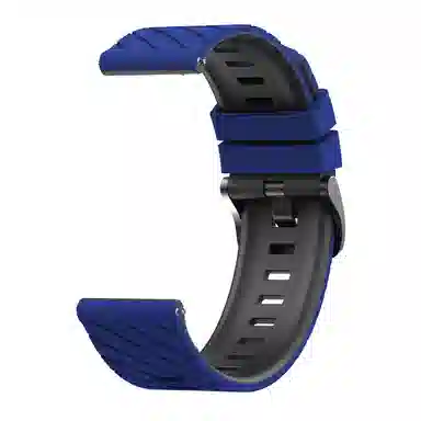 亿祈发 表带 华为荣耀适用 硅胶材质 斜纹外观双色男女通用