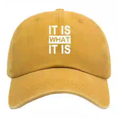 毅帆 百搭遮阳显脸小水洗复古做旧 棉 鸭舌帽 男女同款情侣款