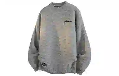 LONSDALE Embroidered Knit Sweater