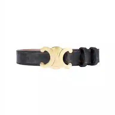 CELINE Logo Belt