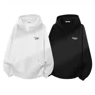 MINISO Retro Half-Zip Hoodie Set