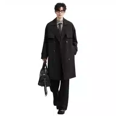 EARL JOEL Classic Trench Coat