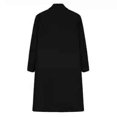 w2x Wool Overcoat Long Single-Breasted