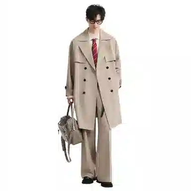 EARL JOEL Classic Trench Coat