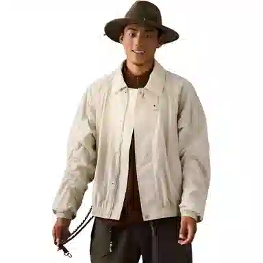 Lanqi Autumn Curved Sleeve Workwear Jacket