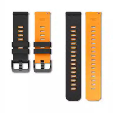 亿祈发 表带 华为荣耀适用 硅胶材质 斜纹外观双色男女通用