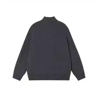 FORNINES Wool Blend Half-Zip Sweater