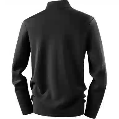 红豆 全羊毛精纺可机洗羊毛衫秋冬半高领毛衣打底衫半拉链上衣针织衫 男款