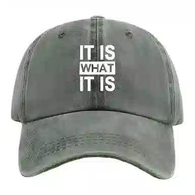 毅帆 百搭遮阳显脸小水洗复古做旧 棉 鸭舌帽 男女同款情侣款