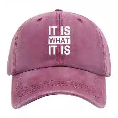 毅帆 百搭遮阳显脸小水洗复古做旧 棉 鸭舌帽 男女同款情侣款