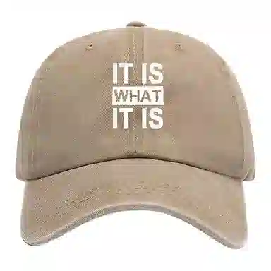 毅帆 百搭遮阳显脸小水洗复古做旧 棉 鸭舌帽 男女同款情侣款