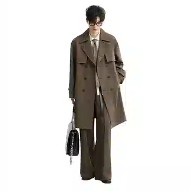 EARL JOEL Classic Trench Coat