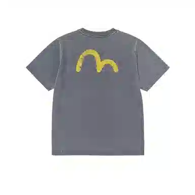 EVISU Seagull Letter Print Tee