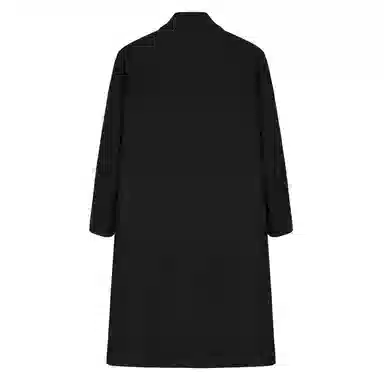 w2x Wool Overcoat Long Single-Breasted