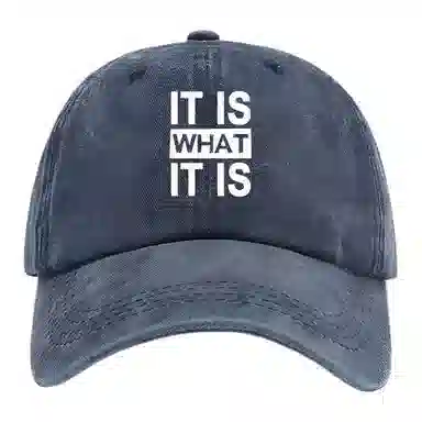 毅帆 百搭遮阳显脸小水洗复古做旧 棉 鸭舌帽 男女同款情侣款