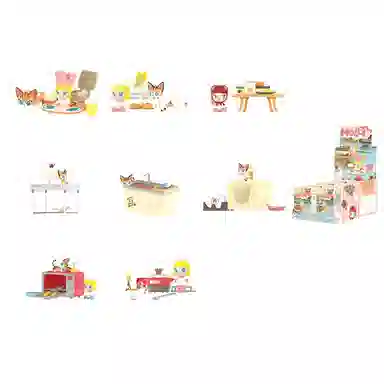 POP MART MOLLY Cooking Series