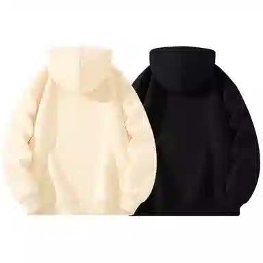 MINISO Retro Half-Zip Hoodie Set