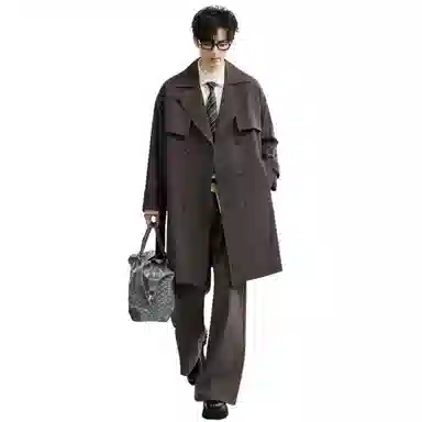 EARL JOEL Classic Trench Coat