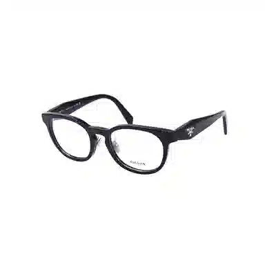 Prada Catwalk Round Optical Glasses Black