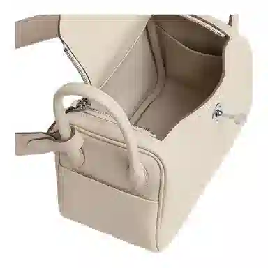 HERMES Lindy Taurillon Clemence 10 Craie