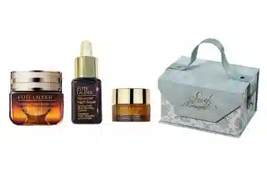 雅诗兰黛 新中式蓝礼盒 护肤套装 修护保湿紧致舒缓