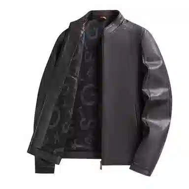 老爷车 复古经典挺阔有型易打理时尚潮流品牌简约接头酷帅休闲百搭舒适耐穿外套基础款夹克皮衣 男款