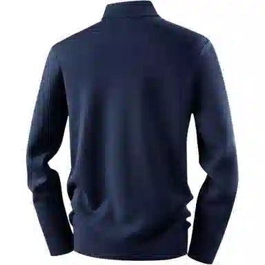 红豆 全羊毛精纺可机洗羊毛衫秋冬半高领毛衣打底衫半拉链上衣针织衫 男款