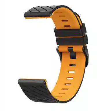 亿祈发 表带 华为荣耀适用 硅胶材质 斜纹外观双色男女通用