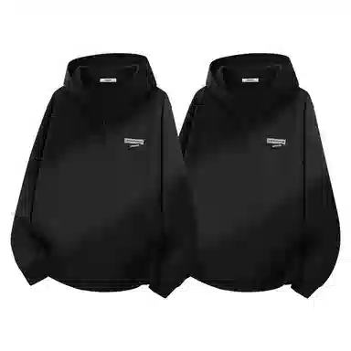 MINISO Retro Half-Zip Hoodie Set