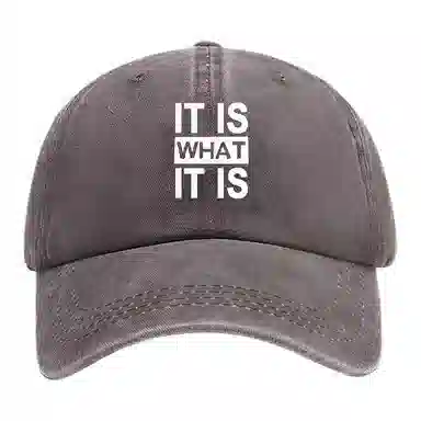 毅帆 百搭遮阳显脸小水洗复古做旧 棉 鸭舌帽 男女同款情侣款