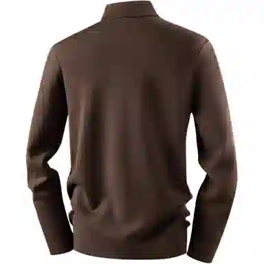 红豆 全羊毛精纺可机洗羊毛衫秋冬半高领毛衣打底衫半拉链上衣针织衫 男款