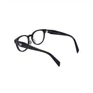Prada Catwalk Round Optical Glasses Black