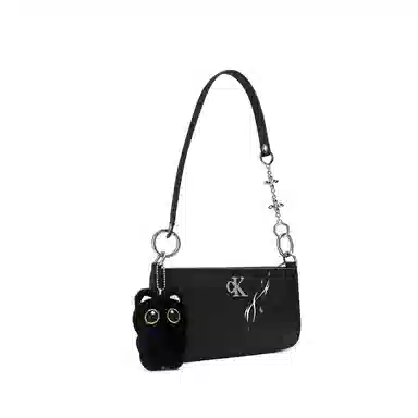Calvin Klein Dark Night Butterfly Lock Shoulder Bag