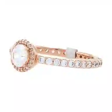 Pandora 925 Silver Ring Rose Gold