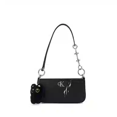 Calvin Klein Dark Night Butterfly Lock Shoulder Bag