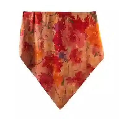 上海故事 印花香云纱优雅独特时尚 桑蚕丝 丝巾 女款