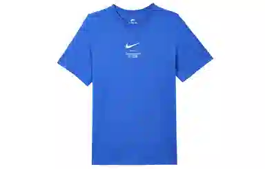 Nike NSW Tee Big Swoosh Blue