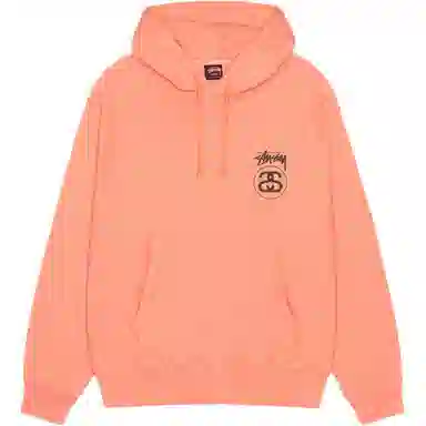 Stussy FW25 STOCK LINK HOODIE PIGMENT DYED logo