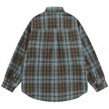 GOLFCROSS Retro Plaid Shirt