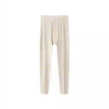 贴身领域 单条青少年纯棉秋裤男士春秋季初高中学生单件全棉毛线裤防寒打底裤抗寒贴身舒适柔软简约保暖裤 男款