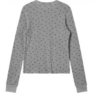 RestRecreation LOGO PATTERN WAFFLE TOP FW25T