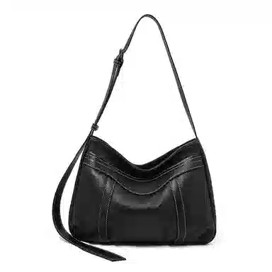 老人头 时尚百搭经典简约纯色高级质感日常通勤休闲百搭斜挎包 头层牛皮 单肩包 女款 多色