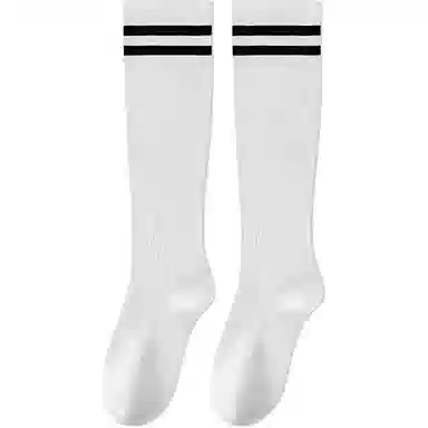 妮轻 网眼健身跳绳高筒袜 女款