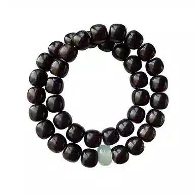 聆听花开 精致简约国风古典新中式复古小众个性轻奢高级感民族风国潮文玩佛珠饰品念珠招财进宝#好运 菩提根 手串 男女同款情侣款