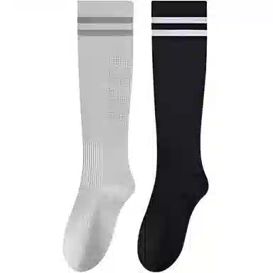 妮轻 网眼健身跳绳高筒袜 女款