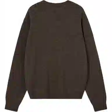 RestRecreation FW25 LOGO CREW NECK SWEATER