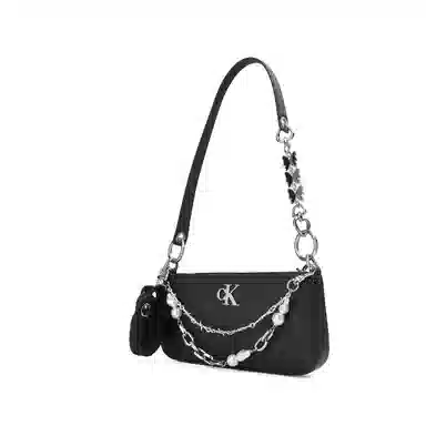 Calvin Klein Dark Night Butterfly Lock Shoulder Bag