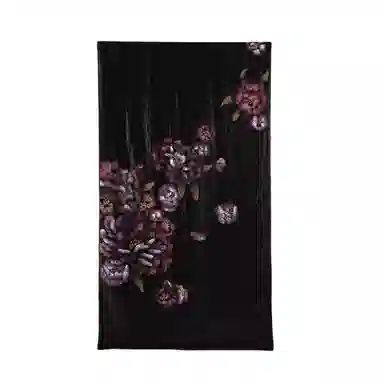 上海故事 【专柜同款】手工彩绘香云纱高贵优雅 桑蚕丝 丝巾 女款